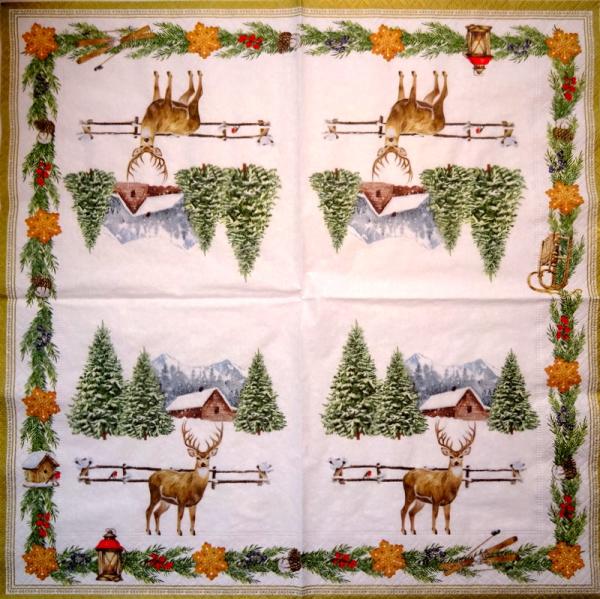 070 Christmas Tree - 3-ply (70 red) - Ihr